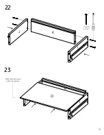 Preview for 18 page of TUHOME Furniture LUXOR MLC 6259 Assembly Instructions Manual