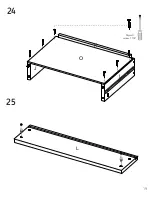 Preview for 19 page of TUHOME Furniture LUXOR MLC 6259 Assembly Instructions Manual