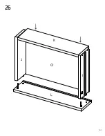 Preview for 20 page of TUHOME Furniture LUXOR MLC 6259 Assembly Instructions Manual