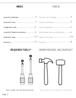 Preview for 3 page of TUHOME Furniture LUZZO MLD5958 Assembly Instructions Manual