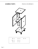 Preview for 5 page of TUHOME Furniture LUZZO MLD5958 Assembly Instructions Manual