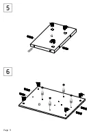 Preview for 9 page of TUHOME Furniture LUZZO MLD5958 Assembly Instructions Manual