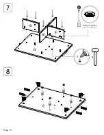 Preview for 10 page of TUHOME Furniture LUZZO MLD5958 Assembly Instructions Manual