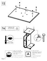 Preview for 13 page of TUHOME Furniture LUZZO MLD5958 Assembly Instructions Manual