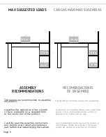 Предварительный просмотр 6 страницы TUHOME Furniture MASAI ELI5712 Assembly Instructions Manual