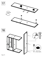 Предварительный просмотр 15 страницы TUHOME Furniture MASAI ELI5712 Assembly Instructions Manual