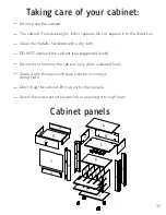 Предварительный просмотр 25 страницы TUHOME Furniture MEMPHIS BAR CART Assembly Instructions Manual