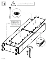 Preview for 18 page of TUHOME Furniture MLB 3921 Assembly Instructions Manual