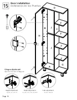 Preview for 19 page of TUHOME Furniture MLB 3921 Assembly Instructions Manual