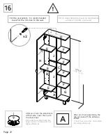 Preview for 20 page of TUHOME Furniture MLB 3921 Assembly Instructions Manual