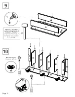 Предварительный просмотр 11 страницы TUHOME Furniture MULTIUSOS MLB 4469 Assembly Instructions Manual