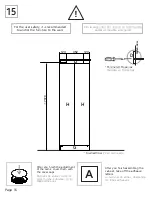 Предварительный просмотр 16 страницы TUHOME Furniture MULTIUSOS MLB 4469 Assembly Instructions Manual