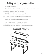 Предварительный просмотр 14 страницы TUHOME Furniture NORA LIFT TOP MLC 6256 Assembly Instructions Manual