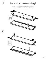 Preview for 6 page of TUHOME Furniture OMAN MEDICINE CABINET Assembly Instructions Manual