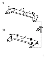 Preview for 11 page of TUHOME Furniture PAMPLONA DOUBLE KITCHEN PANTRY Assembly Instructions Manual