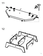 Preview for 12 page of TUHOME Furniture PAMPLONA DOUBLE KITCHEN PANTRY Assembly Instructions Manual