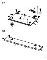 Preview for 15 page of TUHOME Furniture PAMPLONA DOUBLE KITCHEN PANTRY Assembly Instructions Manual