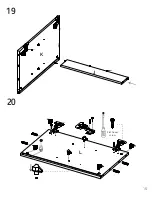 Preview for 16 page of TUHOME Furniture PAMPLONA DOUBLE KITCHEN PANTRY Assembly Instructions Manual