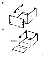 Preview for 13 page of TUHOME Furniture PAMPLONA Assembly Instructions Manual