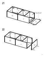 Preview for 17 page of TUHOME Furniture PAMPLONA Assembly Instructions Manual