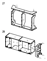 Preview for 20 page of TUHOME Furniture PAMPLONA Assembly Instructions Manual