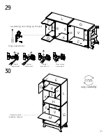 Preview for 21 page of TUHOME Furniture PAMPLONA Assembly Instructions Manual