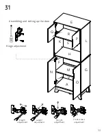 Preview for 22 page of TUHOME Furniture PAMPLONA Assembly Instructions Manual