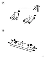 Preview for 15 page of TUHOME Furniture PORTANOVA Assembly Instructions Manual