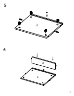 Preview for 8 page of TUHOME Furniture ST. CLOUD LINEN CABINET Assembly Instructions Manual