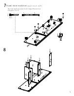 Preview for 9 page of TUHOME Furniture ST. CLOUD LINEN CABINET Assembly Instructions Manual