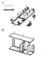 Preview for 10 page of TUHOME Furniture ST. CLOUD LINEN CABINET Assembly Instructions Manual