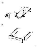 Preview for 12 page of TUHOME Furniture ST. CLOUD LINEN CABINET Assembly Instructions Manual