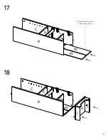 Preview for 14 page of TUHOME Furniture ST. CLOUD LINEN CABINET Assembly Instructions Manual