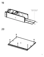 Preview for 15 page of TUHOME Furniture ST. CLOUD LINEN CABINET Assembly Instructions Manual