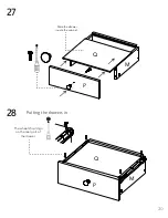 Preview for 20 page of TUHOME Furniture ST. CLOUD LINEN CABINET Assembly Instructions Manual