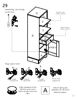 Preview for 21 page of TUHOME Furniture ST. CLOUD LINEN CABINET Assembly Instructions Manual