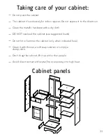 Preview for 23 page of TUHOME Furniture ST. CLOUD LINEN CABINET Assembly Instructions Manual