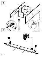 Preview for 9 page of TUHOME Furniture TERA CLW4758 Assembly Instructions Manual