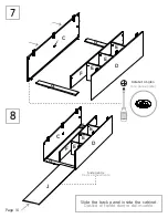 Preview for 10 page of TUHOME Furniture TERA CLW4758 Assembly Instructions Manual