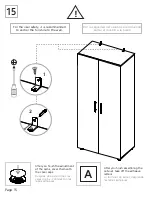 Preview for 15 page of TUHOME Furniture TERA CLW4758 Assembly Instructions Manual