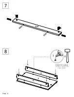 Preview for 10 page of TUHOME Furniture VARESE ALB5605 Assembly Instructions Manual