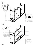 Preview for 11 page of TUHOME Furniture VARESE ALB5605 Assembly Instructions Manual