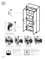 Preview for 18 page of TUHOME Furniture VARESE ALB5605 Assembly Instructions Manual