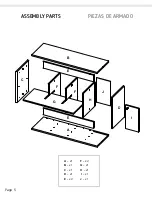 Preview for 5 page of TUHOME Furniture ZCG5660 Assembly Instructions Manual