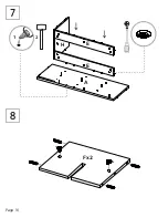 Preview for 10 page of TUHOME Furniture ZCG5660 Assembly Instructions Manual