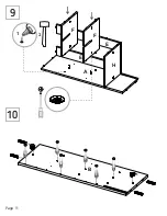 Preview for 11 page of TUHOME Furniture ZCG5660 Assembly Instructions Manual