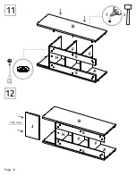 Preview for 12 page of TUHOME Furniture ZCG5660 Assembly Instructions Manual