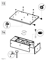 Preview for 13 page of TUHOME Furniture ZCG5660 Assembly Instructions Manual