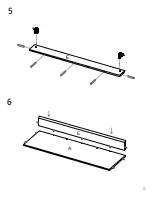 Preview for 8 page of TUHOME Furniture ZURICH CABINET SET Assembly Instructions Manual