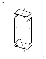 Preview for 9 page of TUHOME Furniture ZURICH CABINET SET Assembly Instructions Manual